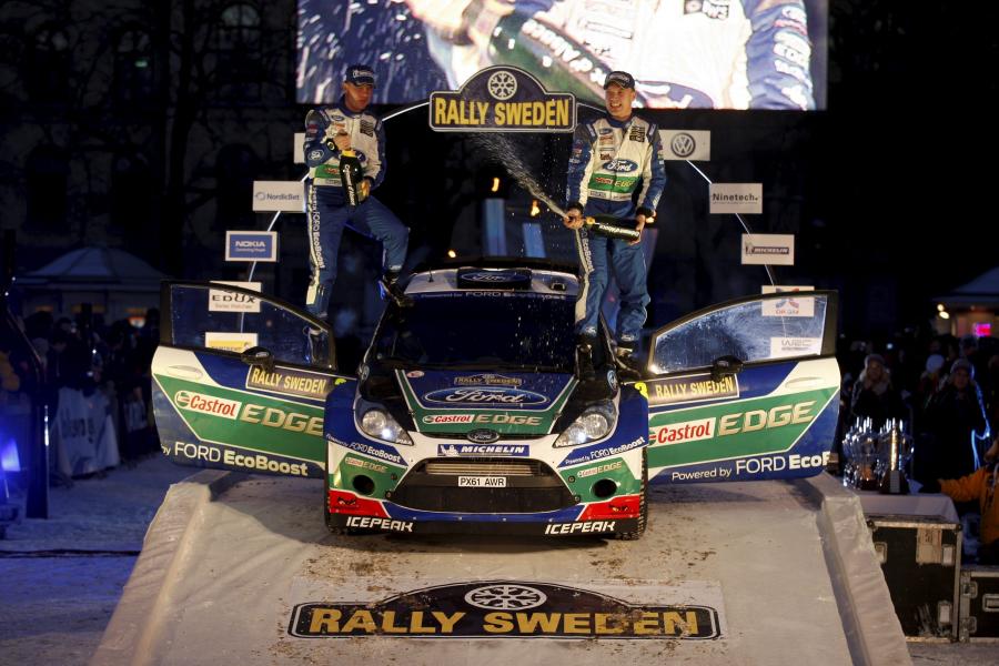  Ford Fiesta WRC Rally of Sweden 2012 года  (фото 4 из 12)